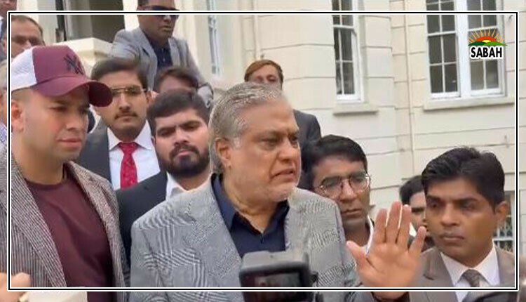 Ishaq Dar says Nawaz Sharif has left his matter with Almighty Allah to punish his tormentors