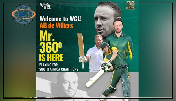 AB de Villiers Returns to Cricket After Four Years to Lead Game Changers South Africa Champions in World Championship of Legends