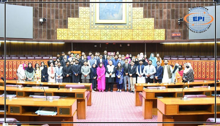 Secretary-General Tahir Hussain commends Interns’ Dedication in Mock Parliament