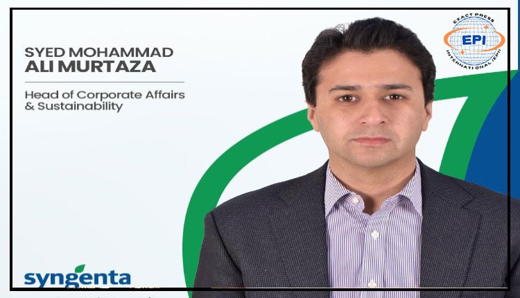 Mohammad Ali Murtaza appointed as Syngenta Pakistan’s head of corporate affairs & sustainability