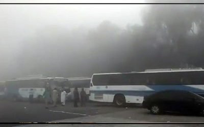 پنجاب کے مختلف علاقوں میں دھند ، موٹرویزبندرہیں