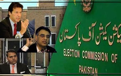 توہین الیکشن کمیشن کیس،عمران خان سمیت دیگر پر فرد جرم عائد کرنیکا فیصلہ