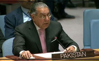 سلامتی کونسل فلسطین و کشمیر بارے اپنی قراردادوں پر عمل درآمد کرانے میں مسلسل ناکام ہوئی ہے ،منیر اکرم