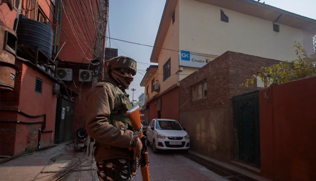 مودی سرکار کا فاشزم، سرینگر میں کل جماعتی حریت کانفرنس کا دفتر سیل