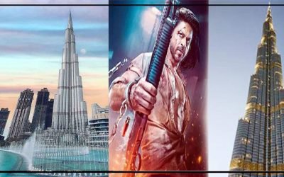 فلم پٹھان کے چند مناظر برج خلیفہ بولیورڈ پر شوٹ کیے گئے