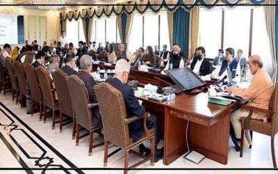 وزیر اعظم میاں شہباز شریف کی صدارت میں وفاقی کا بینہ کا اجلاس جاری