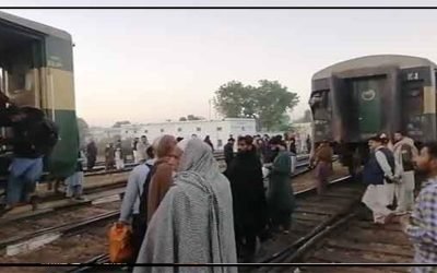 پشاور سے کراچی جانیوالی علامہ اقبال ایکسپریس کو حادثہ، کوئی جانی نقصان نہیں ہوا