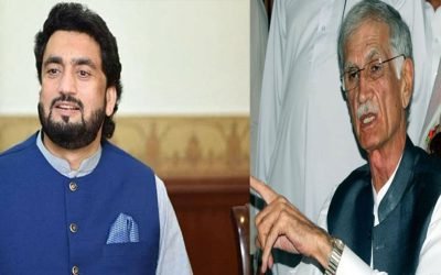 ضابطہ اخلاق کی خلاف ورزی کا الزام ،پرویز خٹک اور شہریار آفریدی نے جرمانہ جمع کرا دیا