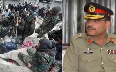 آرمی چیف جنرل عاصم منیر کی ہدایت پر پاک فوج کے دو دستے ترکیہ روانہ