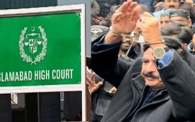 اسلام آباد ہائیکورٹ نے موچکو اور لسبیلہ میں شیخ رشید کیخلاف کارروائی سے روک دیا