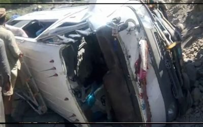 چلاس: وین کھائی میں گرنے سے 4 افراد جاں بحق، 20 زخمی