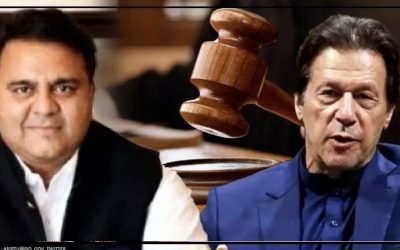 توہین الیکشن کمیشن کیس :عمران خان اور فواد چوہدری کے وارنٹ گرفتاری جاری کر دیئے