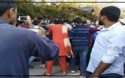 عورت مارچ کے شرکا کا صحافیوں پر تشدد، خاتون صحافی زخمی