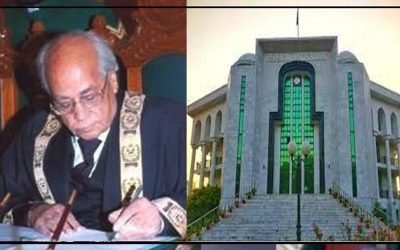 سابق چیف جسٹس حاذق الخیری کی وفات پر وفاقی شرعی عدالت میں فاتحہ خوانی
