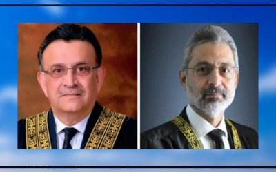 چیف جسٹس اور جسٹس قاضی فائز کی دوسری اہم ملاقات