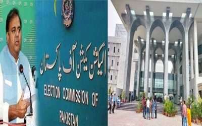 توہین الیکشن کمیشن کیس،فوادچودھری کے ناقابل ضمانت وارنٹ گرفتاری معطل