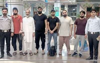 سنگین جرائم میں ملوث پولیس کو مطلوب 6 ملزمان امارات سے گرفتار