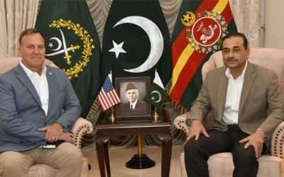 آرمی چیف جنرل عاصم منیر سے امریکی جنرل  جنرل مائیکل ایرک کوریلا کی ملاقات