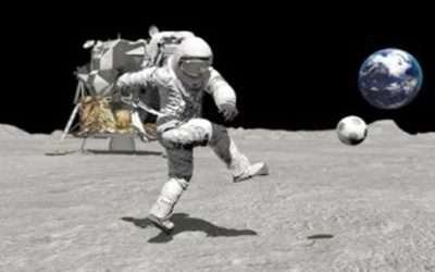سائنس دانوں نے چاند پر فٹبال کھیلنے کا منصوبہ بنا لیا