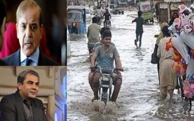 لاہور میں بارش سےسیلابی صورتحال، 7 افراد جاں بحق