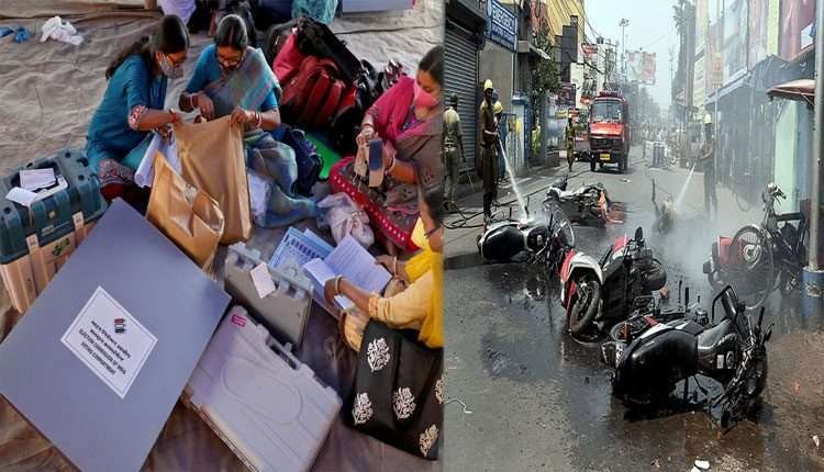 بھارت: مغربی بنگال میں بلدیاتی انتخابات میں سیاسی کارکنان میں جھڑپیں،  18ہلاک