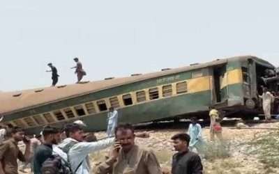 ہزارہ ایکسپریس ٹرین حادثہ، 15 افراد جاں بحق 40 سے زائد زخمی