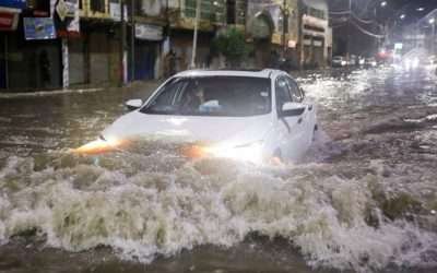 بجنگ میں 40 گھنٹوں کی مسلسل بارش ، 140 سالہ ریکارڈ ٹوٹ گیا