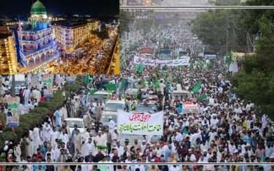 درود و سلام کی گونج، توپوں کی سلامی سے عیدِ میلادالنبی ﷺ کا آغاز