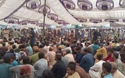 کشمور ،مغویوں کی بازیابی کی یقین دہانی پر 4 روز سے جاری دھرنا ختم