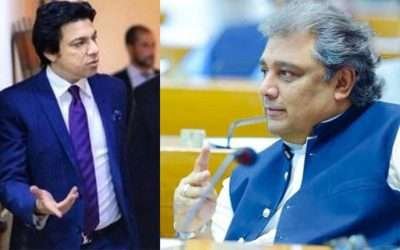 190 ملین پاؤنڈ کیس: فیصل واوڈا اور علی زیدی طلب