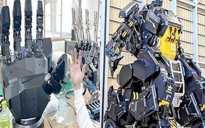 جاپانی کمپنی نے15 فٹ اونچا حیرت انگیز روبوٹ تیار