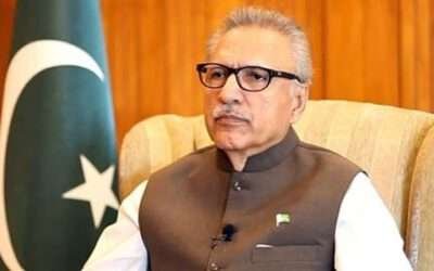 فلسطین اور اسرائیل میں بڑھتے تشدد پرصدر مملکت کا اظہار تشویش