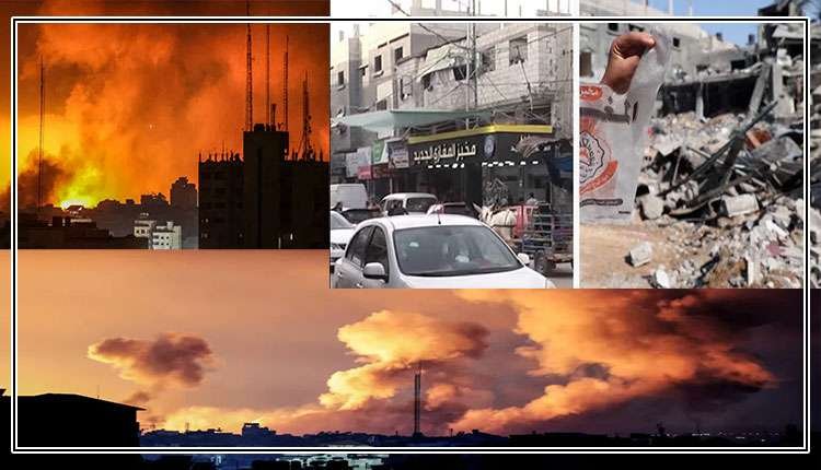 فلسطین اسرائیل جنگ کا بائیسواں روز، لائیو اپ ڈیٹس