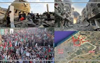 فلسطین اسرائیل جنگ کا  23 واں روز، لائیو اپ ڈیٹس