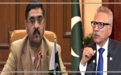 تحریک انصاف کے نگراں حکومت پر الزامات ،صدر مملکت نے وزیر اعظم کو خط لکھ دیا