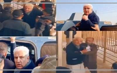 پی ٹی آئی رہنما شاہ محمود قریشی اڈیالہ جیل سے گرفتا ر،ویڈیو سوشل میڈیا پر وائرل