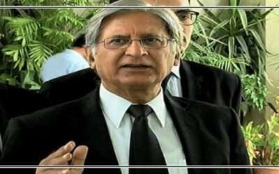 سائفر کیس صفر کیس ہے،نظر آرہا ہے یہ سزا دینے پر تلے ہوئے ہیں،اعتزاز احسن