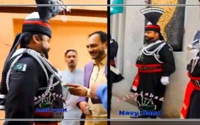 واہگہ بارڈر پر ہونیوالی پریڈ کی نقل اتارنےکی ویڈیو وائرل