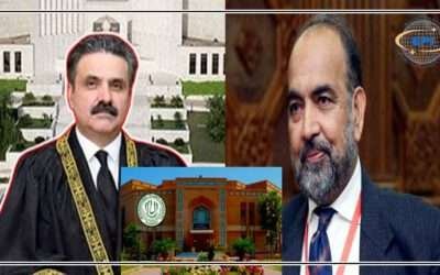 شریعت اپیلیٹ بینچ کے جج جسٹس قبلہ ایازکا چیف جسٹس یحیٰ آفریدی کواسلامک یونیورسٹی کےانتظامی امورپرخط