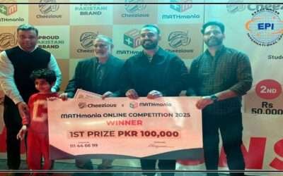 چیزئیس اور میتھ مانیا کے تحت ریاضی مقابلہ جات 2025کا انعقاد