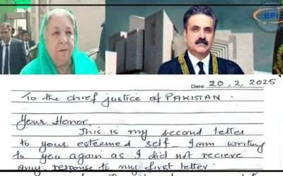 ڈاکٹر یاسمین راشد کا چیف جسٹس پاکستان کو دوسرا خط