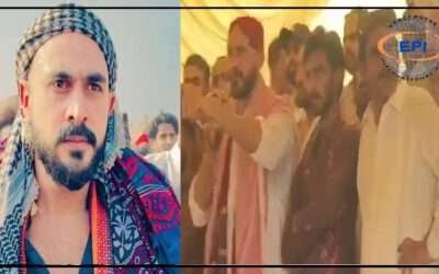 پیپلز پارٹی شھید بھٹو کانہروں کیخلاف دادو مورو پل پر دھرنا
