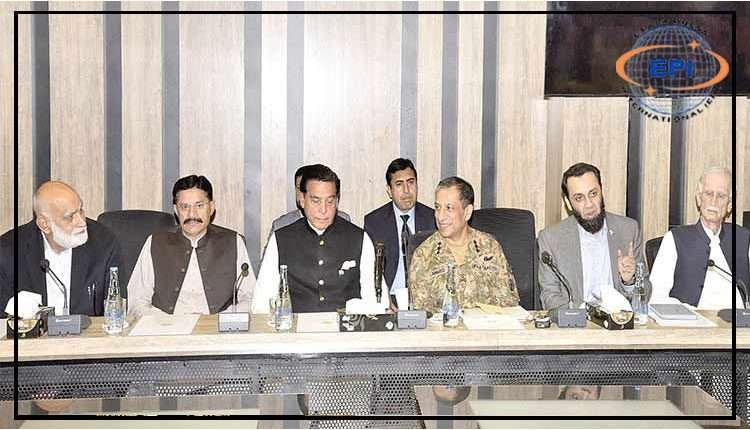 مسلح افواج دشمن کو منہ توڑ جواب دینے کیلئے تیار، قومی قیادت کو بریفنگ کا احوال