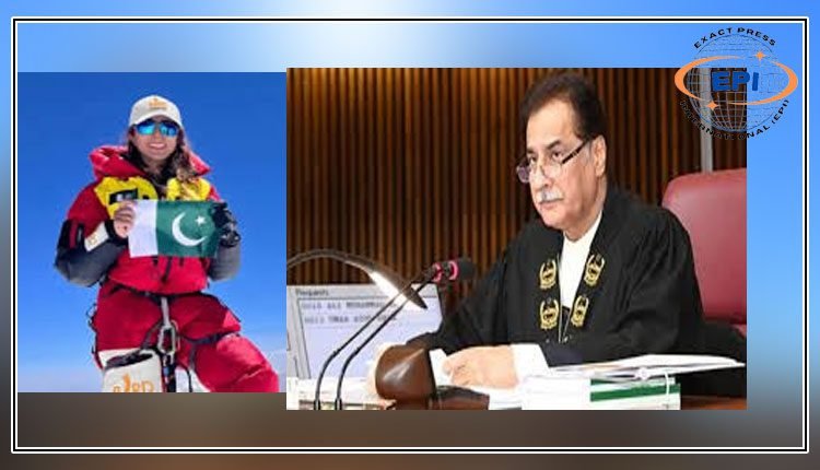 اسپیکرایازصادق کی کوہ پیما نائلہ کیانی کومبارکباد
