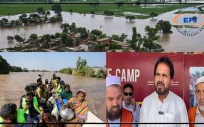 ہیلپنگ ہینڈ کا سیلاب متاثرین کیلیے ایک ارب چالیس کروڑ روپے امداد کا اعلان