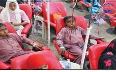 پاکستان میں ہر 10 میں سے 1 بچہ تھلیسیمیا جیسے موروثی مرض کا شکار