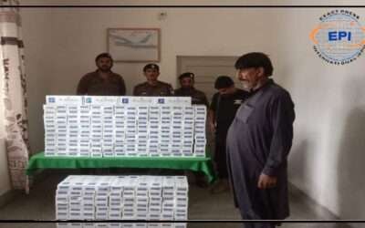 بھکر:پولیس کی کارروائی لاکھوں مالیت کی نان کسٹم سیگرٹ کی سمگل کرنے کی کوشش ناکام