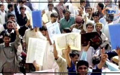 پنجاب :بے روزگاری میں ریکارڈ اضافہ ،4 سالوں میں 36 ہزار آسامیوں پر 24 لاکھ سے زائد درخواستیں موصول