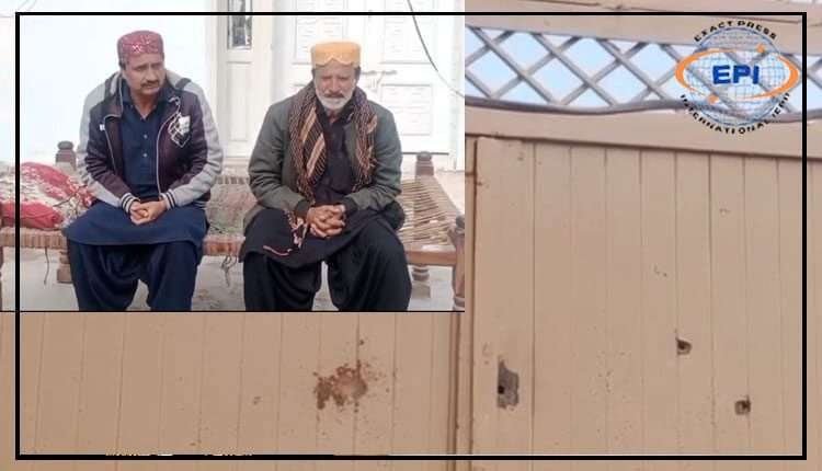 کشمور: ٹاؤن چیئرمین کے گھر پر نامعلوم مسلح افراد کی فائرنگ