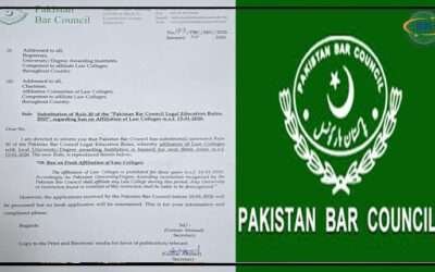 جامعات کو نئے لاء کالجز کے الحاق سے روک دیا گیا